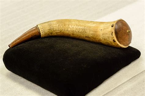 Rare Powder Horn That Belonged To African American Revolutionary War
