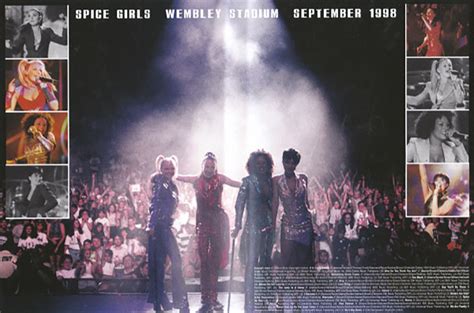 DVD Spice Girls Live At Wembley Stadium Encartes Pop
