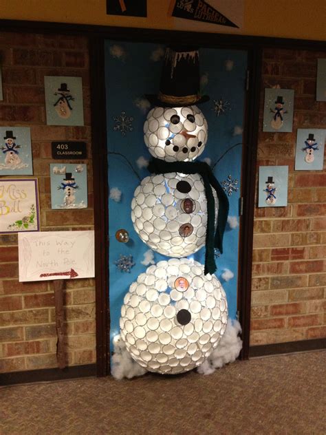 Festive Holiday Door Decoration Contest Entry