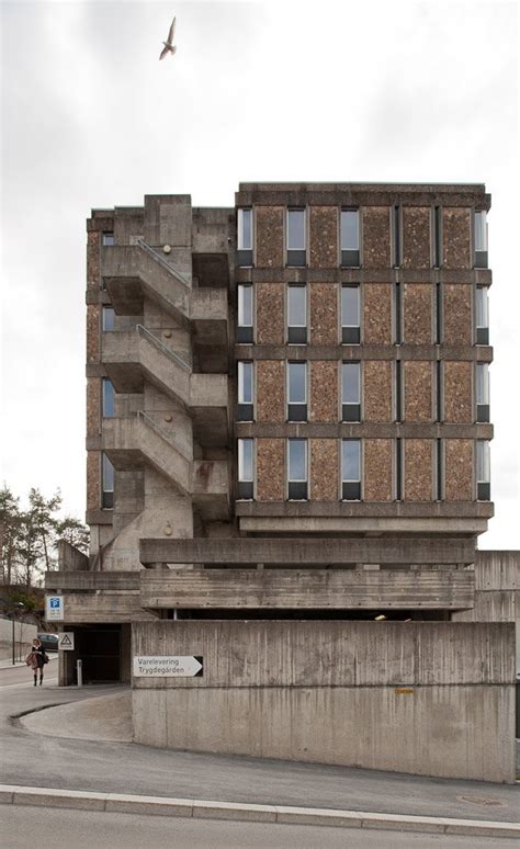 This Brutal House On Twitter Brutalism And Raw Concrete In Sandvika