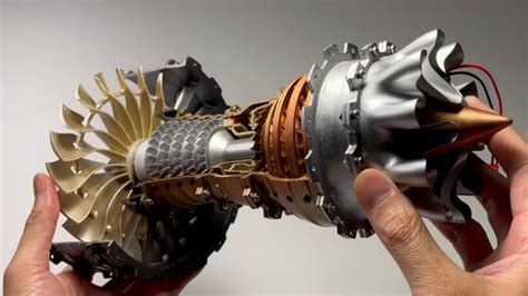 Building A 120 Jet Engine That Works Model Kit