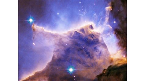 Eagle Nebula M16 Pillar Detail Portion Of Top Hubblesite