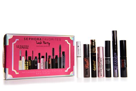 Sephora Favorites Lash Party Mascara Sampler 7 Piece Sample Travel Set