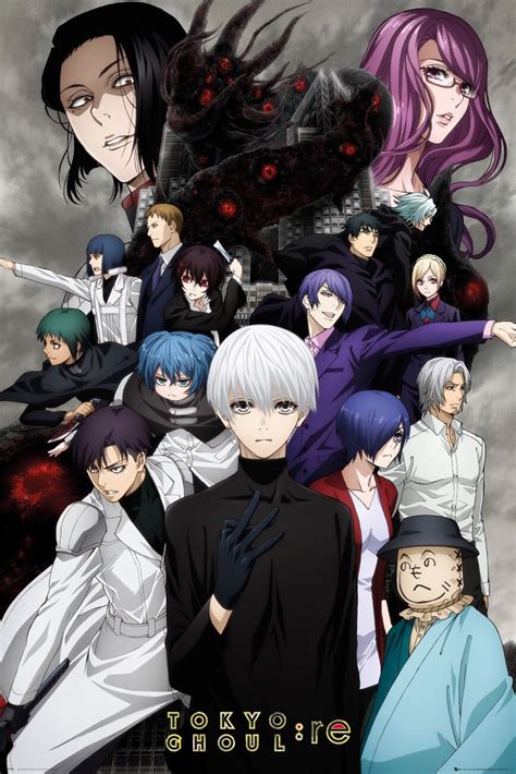 Poster And Affisch Tokyo Ghoul Re Key Art 3 Europosters