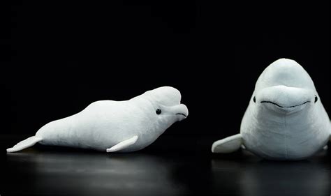Beluga Stuff Animals Whale Plush Toysleep Plush Animal Etsy