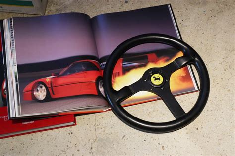 Ferrari F40 Steering Wheel With Horn Button Like New Car Farm