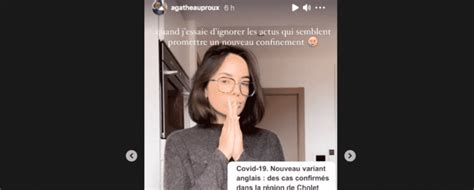 Alors que les impacts psychologiques du premier confinement n'ont pas encore été complètement évalués, comment envisager un nouvel isolement ? Agathe Auproux a très peur d'un nouveau confinement ! | MCE TV