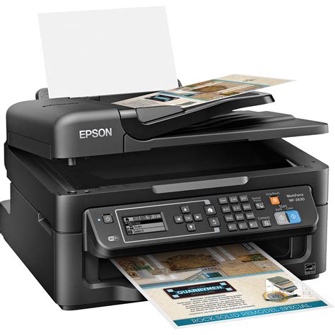 Epson Workforce Wf 2630 All In One Inkjet Printer C11ce36201 Bandh