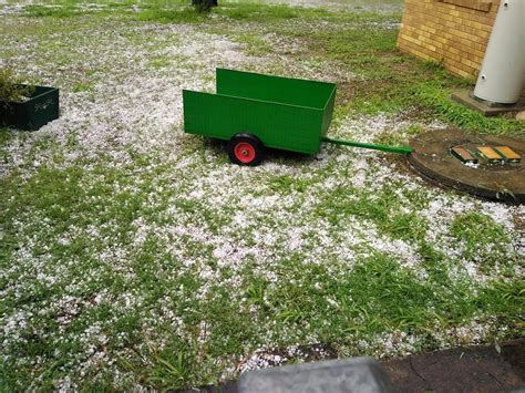 Brisbane Weather Hail Wild Storm Smashes Southeast Queensland The