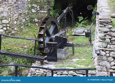 Old Watermill Stock Photo Image Of Metal Canvas Mill 199409208