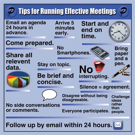 Tips For Running Effective Meetings The Pace System