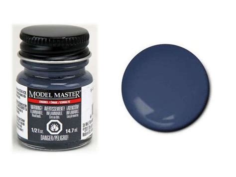 Model Master Paint 2158 Ii Enamel 5 N Navy Gray Usn Sg 147ml
