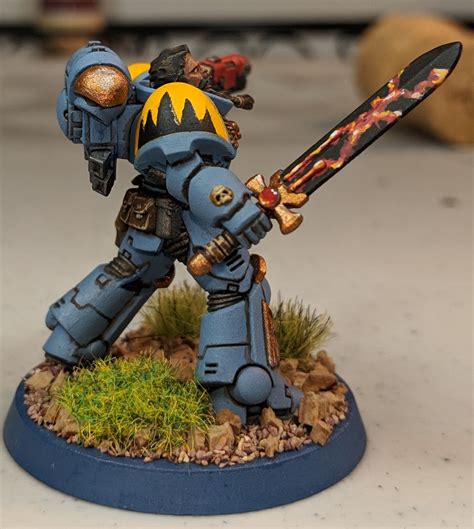 Space Wolf Primaris Wolf Guard Battle Leader 02d