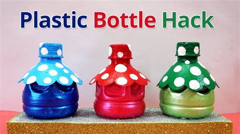 Plastic Bottle Craft Idea Best Out Of Waste Easy Craft Project Life Hacks YouTube