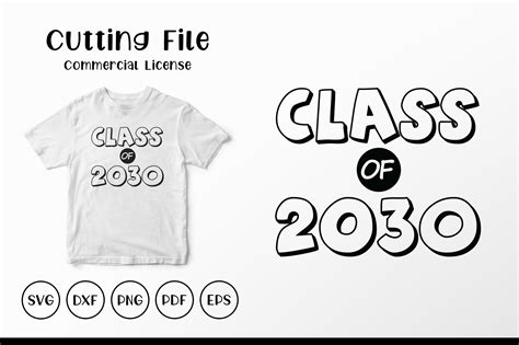 Class Of 2030 Svg Graphic By Craftlabsvg · Creative Fabrica