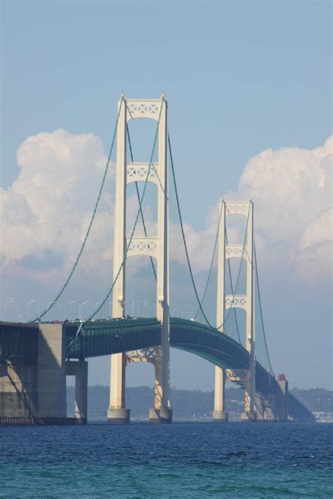 Michigan Exposures The Mackinac Bridge In August