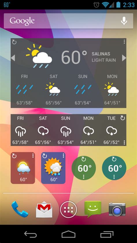 Best Android Weather Widgets For Decorating Your Home Screen
