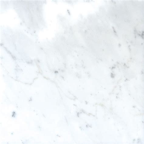 Cabot Marble Tile Italian Carrara White C 18x18 Polished
