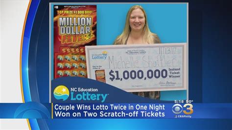Couple Wins Lotto Twice In One Night Youtube