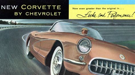 1950s Car Ads Are Timeless Chevrolet Corvette Chevy Vintage