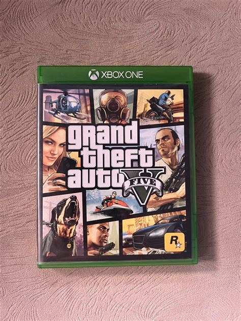 Xbox One X Grand Theft Auto V With Maps Video Gaming Video Games