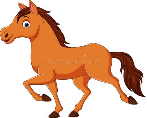Cartoon Horse Running Stock Illustrations 5146 Cartoon Horse Running