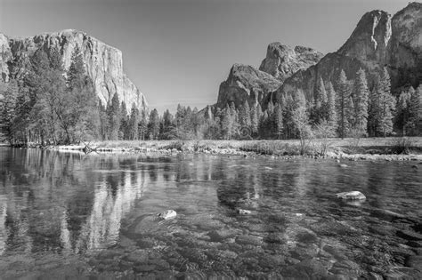 Amazing National Park In California Yosemite Stock Image Image Of