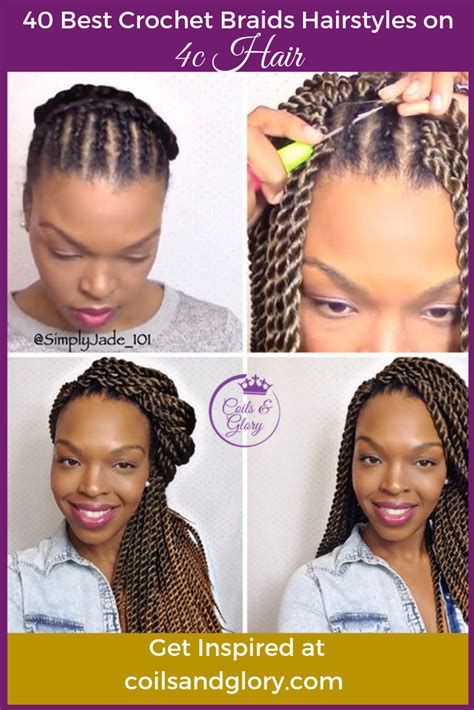 Stylish Crochet Braids Styles You Should Try Next Coils Glory Cute Braided Hairstyles