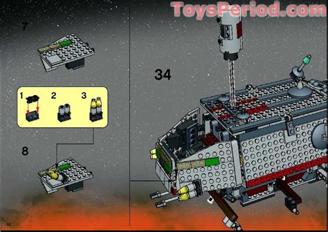 Lego 7261 1 Clone Turbo Tank With Light Up Mace Windu Trans Light