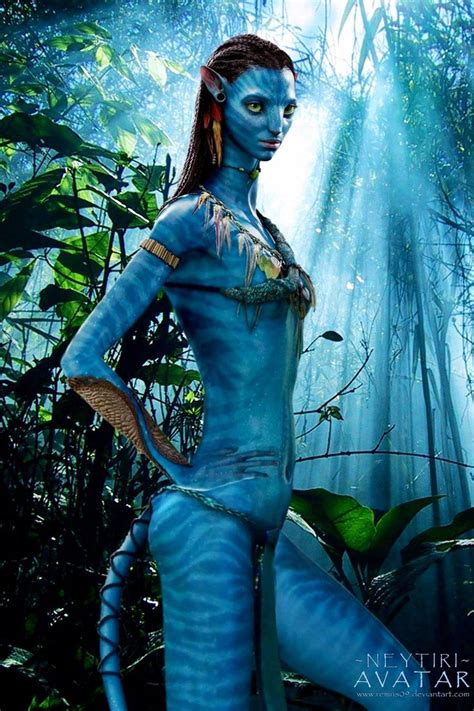 Neytiri Avatar Movie Avatar Characters Zoe Saldana Avatar