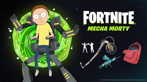 Look At Him Mecha Morty Joins Rick In Fortnite Get Schwifty And More
