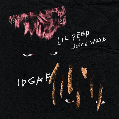 Idgaf Lil Peep Ft Juice Wrld Cover Art By Sjoerdvlessertdesigns On