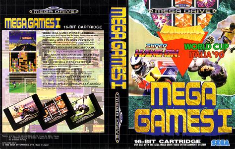 Ficha T Cnica De Mega Games I Para Sega Mega Drive Genesis Museo Del Videojuego