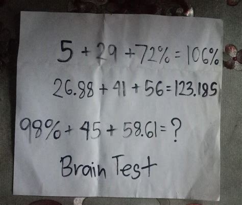 Brain Teasercan You Answer This Brain Teaserchallenge Your Brain And