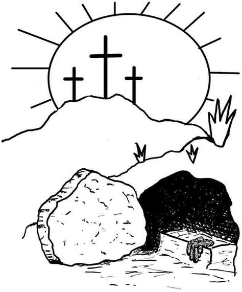 Easter sunday or more accurately resurrection sunday is the celebration of christ being risen from the dead. Religious easter coloring pages to download and print for free