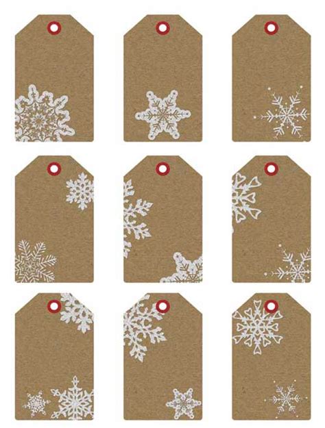 Free Printable Christmas Gift Tags