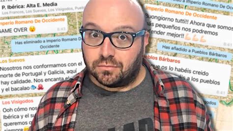 El profesor que enseña historia de España a sus alumnos por WhatsApp