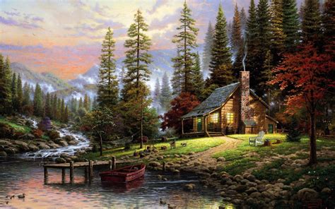 48 Cabin Screensavers And Wallpaper