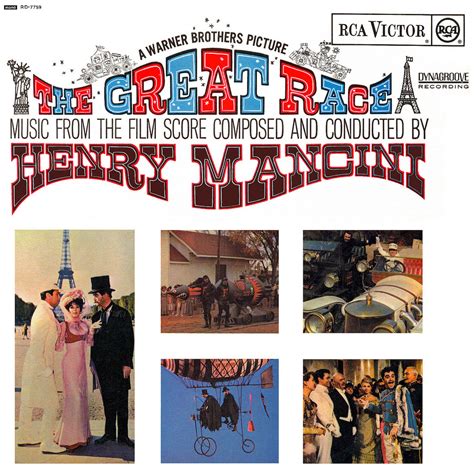 Film Music Site The Great Race Soundtrack Henry Mancini Rca Records Uk 1965
