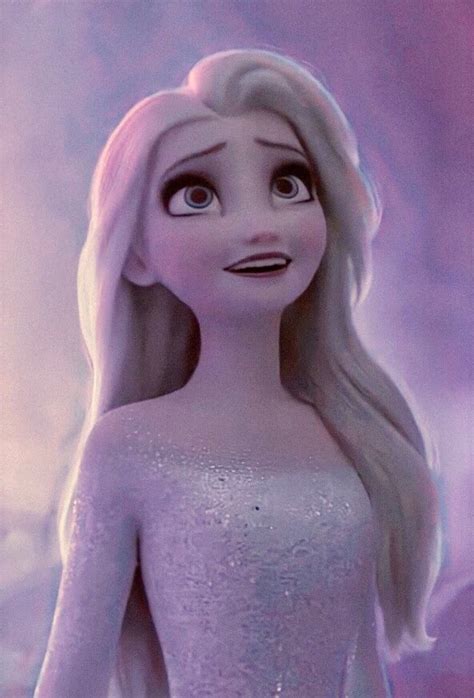 Images With Elsa In Her New Snow Queen Look With Her Hair Down From The Final Of Frozen
