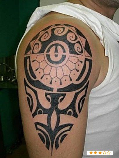Tribals Tattooss Taino Sun By Gallery Tribal Shoulder Tattoos