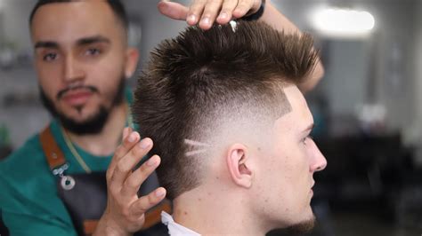 The curly buzz with burst fade hairstyle source. BURST FADE HAIRCUT TUTORIAL - YouTube