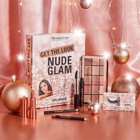 Makeup Revolution Get The Look Nude Glam Makeup Gift Set Make Up Musthaves