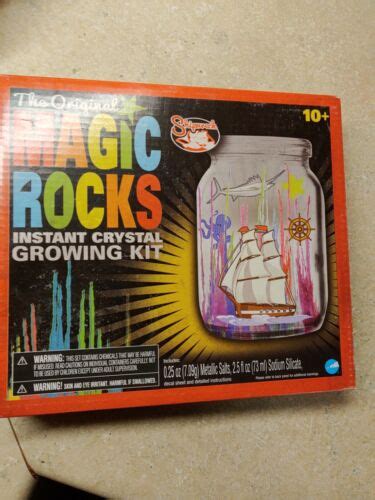 The Original Magic Rocks Instant Crystal Growing Kit — Great T Idea