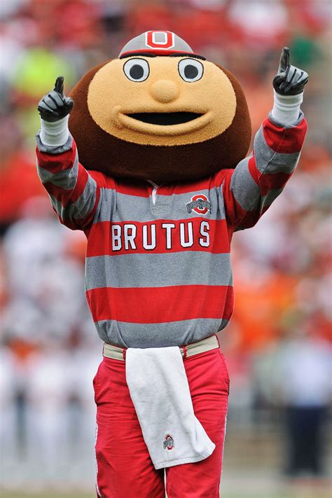 The 50 Best Mascots In College Football Ohio State Buckeyes Football