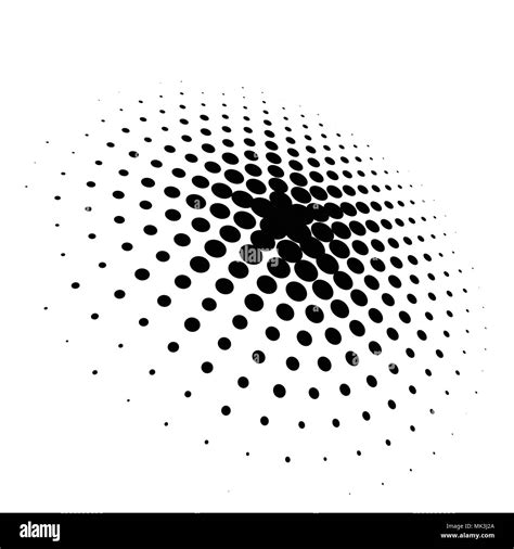 Dot Pattern Halftone Dots Design Halftone Pattern Vector Background