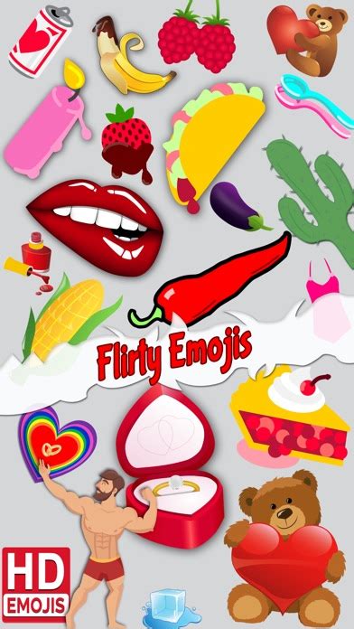 Flirty Emoji Icons And Sexy Emoticons Iphone App