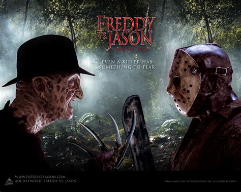 Even A Killer Has Something To Fear Freddy Vs Jason Wallpaper