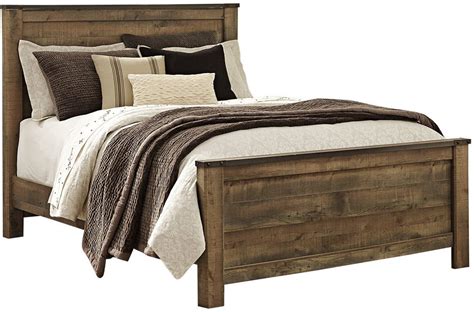 Signature Design By Ashley® Trinell Rustic Brown Panel Bed Boulevard