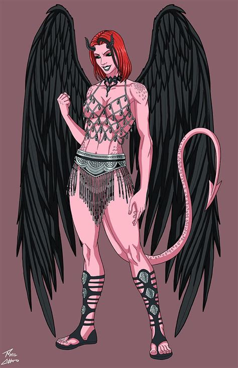 Em Succubus Commission By Phil Cho On Deviantart Superhero Characters